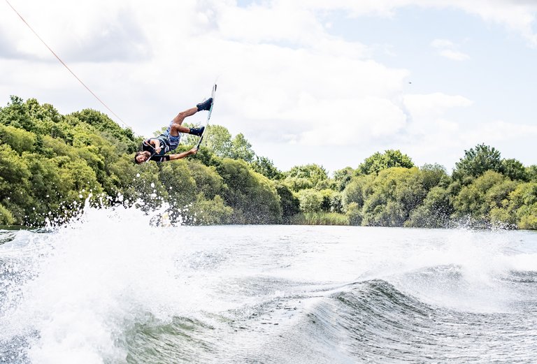 Jonty Green at the 2022 Malibu Boats UK Wakeboard And Wakesurf Nationals